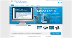 Desktop Screenshot of digitech-engineers.com
